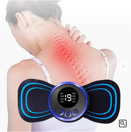 🔥 COMPRA 1, OTTIENI 1 GRATIS! 🔥Massaggiatore Portatile con 8 Modalità e Schermo LCD - Mini Stimolatore Muscolare per il Sollievo dal Dolore