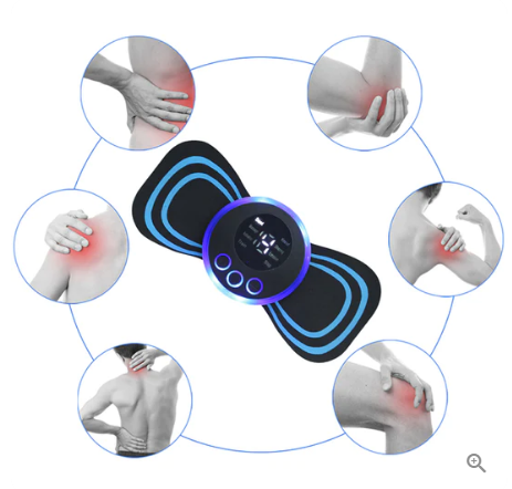 🔥 COMPRA 1, OTTIENI 1 GRATIS! 🔥Massaggiatore Portatile con 8 Modalità e Schermo LCD - Mini Stimolatore Muscolare per il Sollievo dal Dolore