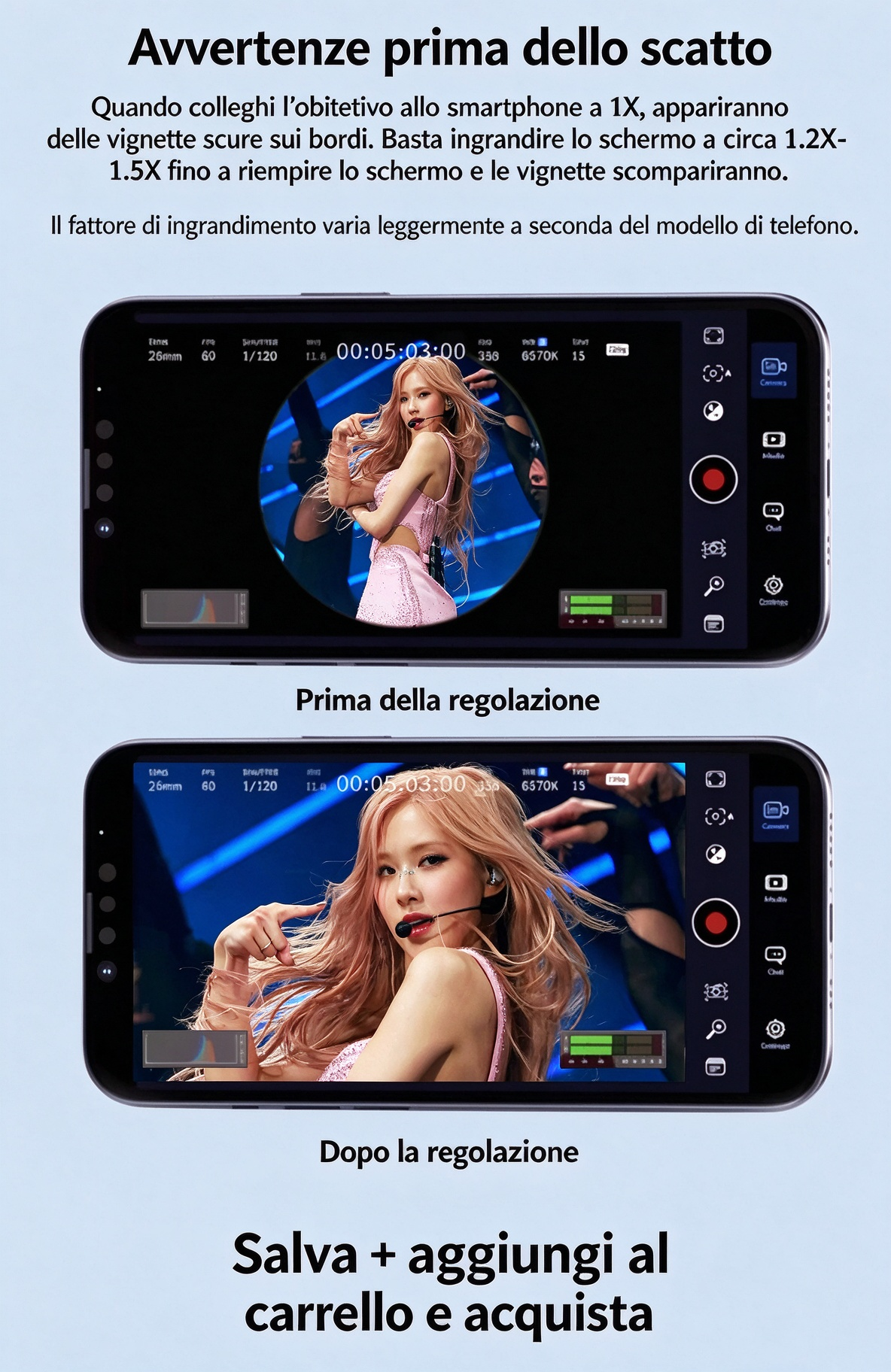 🔭✨ Telescopio monoculare per smartphone – Dì Addio alle foto sfocate di oggetti lontani! 🚫 18/32/64X HD, clip universale, ideale concerti e birdwatching 📱