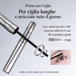 ✨ Mascara allungante e arricciante impermeabile e resistente al sudore – Dì Addio alle ciglia appiattite e allo sbavamento! 🚫 Effetto volume istantaneo, lunga durata, non si sbava neanche con pioggia e sudore 👁️