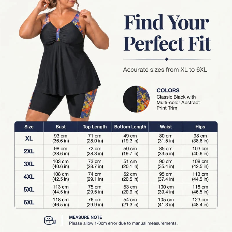 👙 OFFERTA LIMITATA 50% DI SCONTO! 💥 Costume da Bagno Donna Tankini Fluente con Top e Pantaloncini – Controllo Pancia, Boy Shorts, Supporto ✨