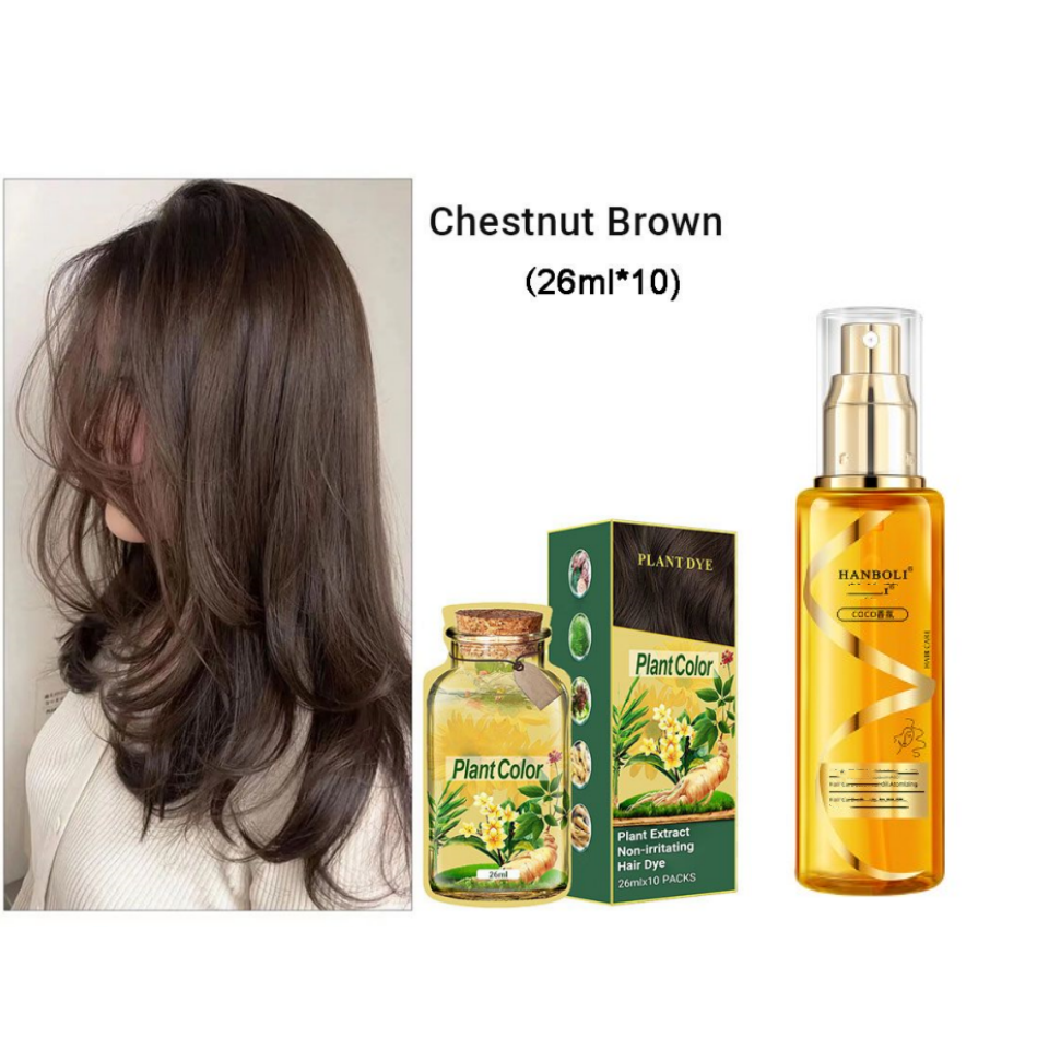 Tinta per Capelli Delicata a Base di Estratti Vegetali