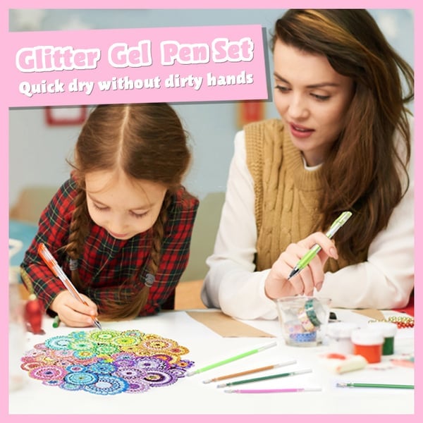 🎅Christmas Gift idea 50%OFF -🎁Glitter Gel Pen Set