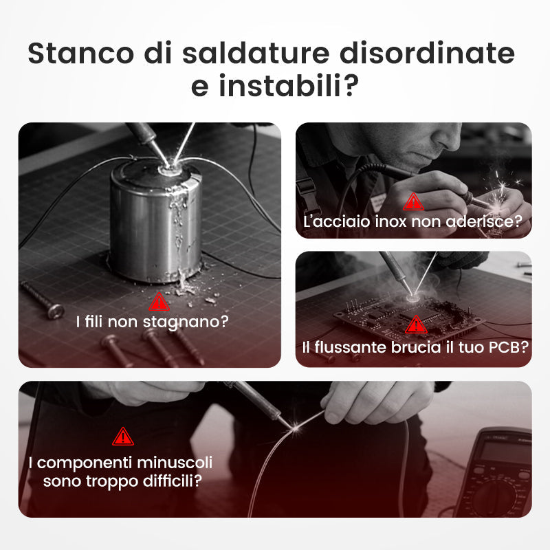Pasta per saldare di alta qualità per una maggiore precisione