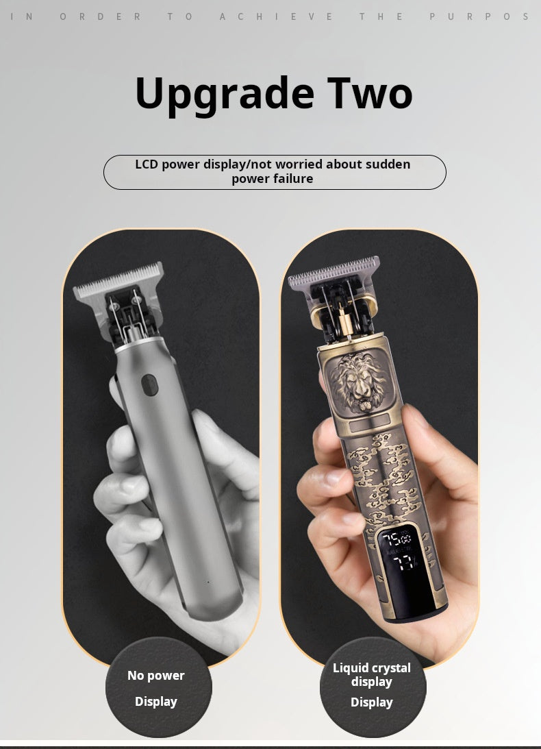 🎉Offerta speciale – 50% di sconto🎁 Il regalo perfetto: regolabarba senza filo per uno styling impeccabile! ✨