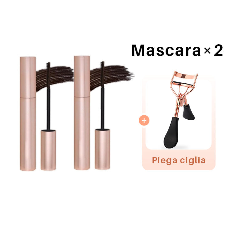 🎁Acquistane 1 e ricevi 1 in omaggio⏳[Impermeabile e a prova di sbavature] Mascara allungante e incurvante a lunga tenuta