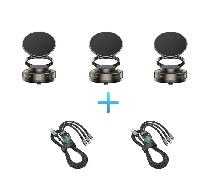 🔥 LAST DAY PROMOTION - 70%OFF🔥 Buy More Save More🔄360° Adjustable Vacuum Magnetic Phone Holder📱🚗