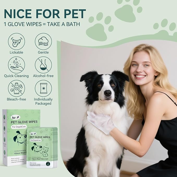 🥳OFFERTA SPECIALE 2026🥳💞OLTRE 50.000 VENDUTI! 🐾🧤 Guanti detergenti senza risciacquo per animali – design a cinque dita per muso, zampe e ventre. Deodoranti, antibatterici e ipoallergenici. Nessun bagno necessario! ✨✅