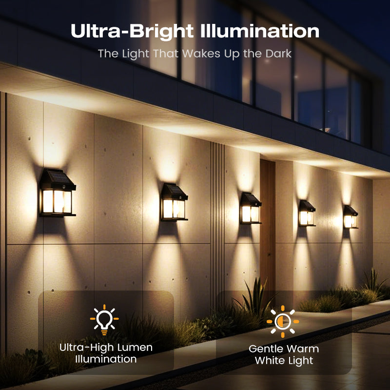 💡🎉 50% DI SCONTO! Applique solare con sensore di movimento – Resistente alle intemperie, accensione e spegnimento automatici, facile da installare in giardino e lungo i vialetti 🌟