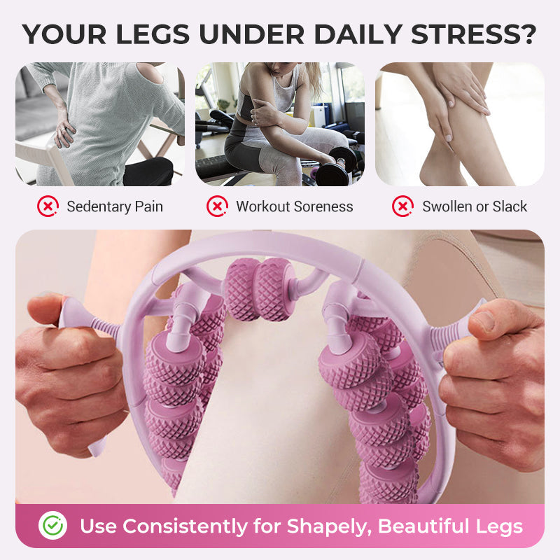 🔥 Rullo Massaggiatore per Gambe - Sollievo Muscolare Supremo | Compra 3, Ottieni 1 Gratis💆‍♀️✨