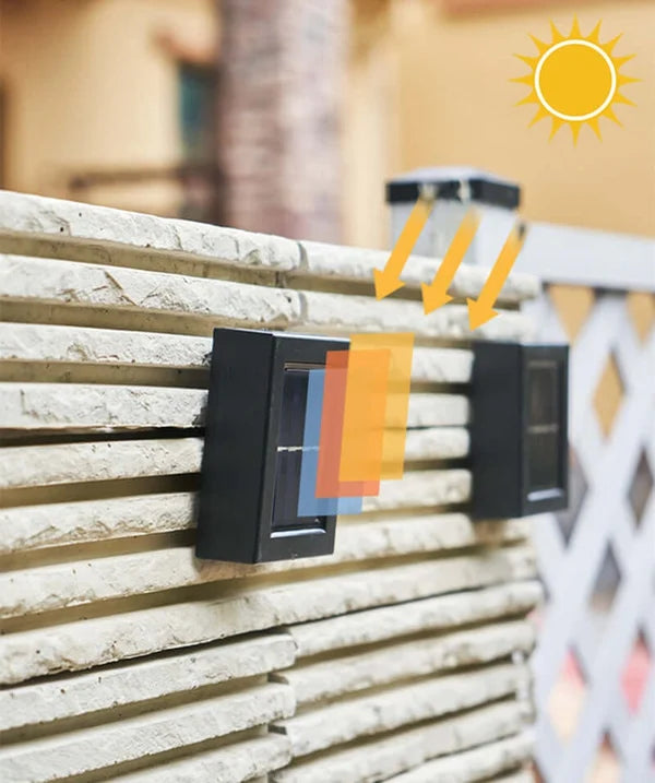 🌟 Limited Time Half Price - Waterproof Solar Outdoor Patio Wall Decorative Lights