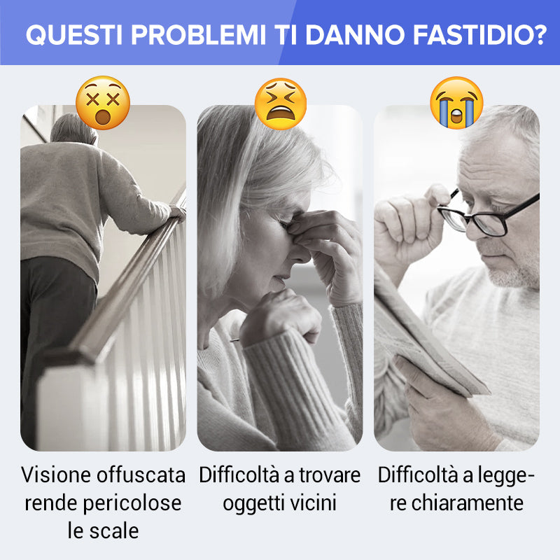 💖Acquista 1 e ricevi 1 gratis🔥Occhiali da lettura progressivi con elevata durezza e anti luce blu per l'uso da lontano e da vicino