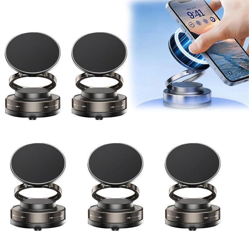 🔥 LAST DAY PROMOTION - 70%OFF🔥 Buy More Save More🔄360° Adjustable Vacuum Magnetic Phone Holder📱🚗