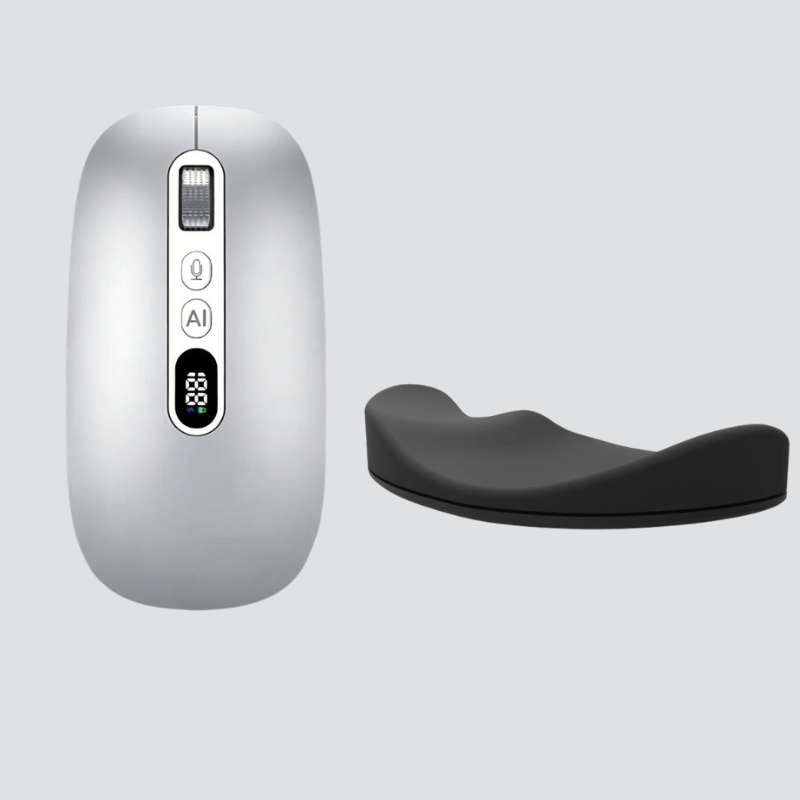 🖱️ 50% DI SCONTO ORA! 💬 Mouse Wireless AI con Controllo Vocale – Controllo vocale, wireless e alimentato da AI – Aumenta la produttività per lavoro e uso quotidiano ✨