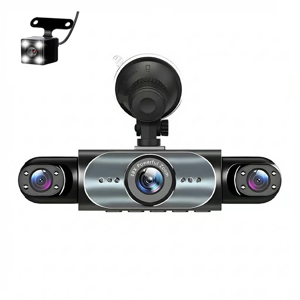 Sistema dashcam per auto con visione completa