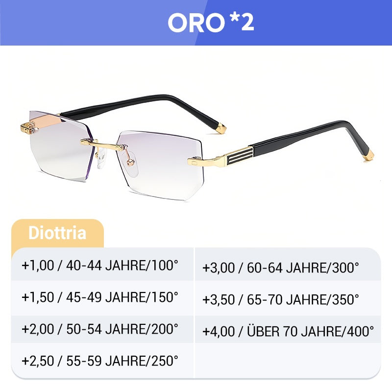 💖Acquista 1 e ricevi 1 gratis🔥Occhiali da lettura progressivi con elevata durezza e anti luce blu per l'uso da lontano e da vicino