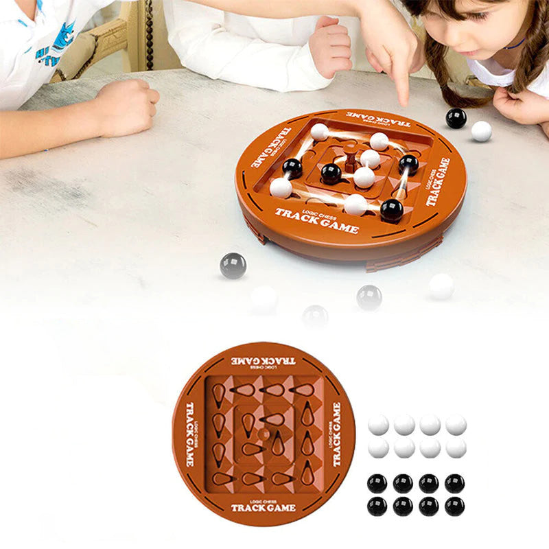 ♟️🌀Gioco da tavolo educativo di logica su binari