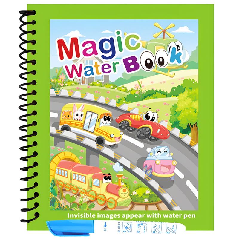 🌹ACQUISTA 1 PRENDI 1🔥Promozione estiva 🎁✨️Libro magico sull'acqua📚️🎨🧠