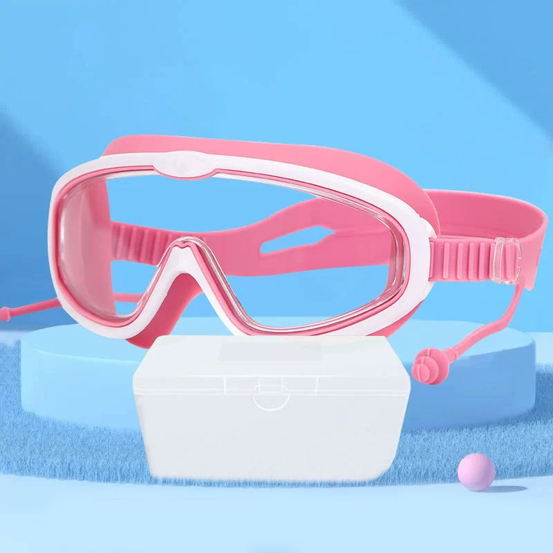 🎉BUY 2 SAVE 20% 🔥HD children's large frame waterproof and anti-fog swimming goggles