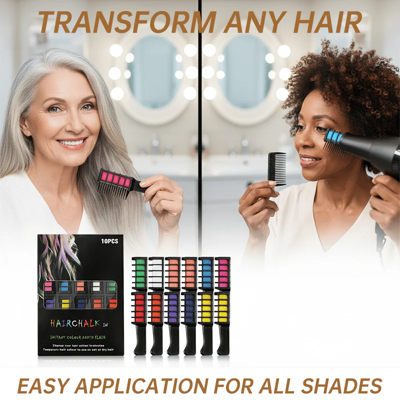 Pettine di gesso per tinture temporanee per capelli