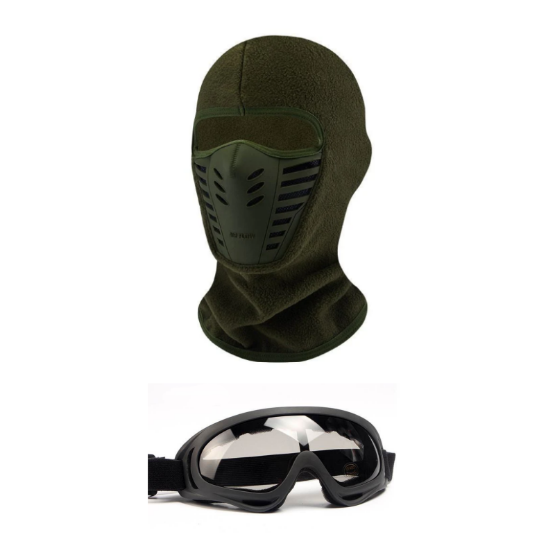 🎭 66% DI SCONTO! ❄️ Maschera Invernale Unisex Antivento – Copertura Totale, Termica & Perfetta per Sport Invernali 🏂