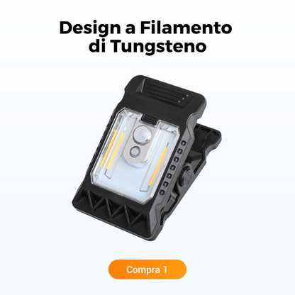 Lampada solare da esterno con sensore di moviment