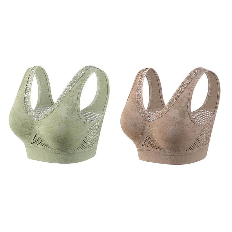 【✨1 + 1 gratis - 2 pezzi】Reggiseno a balconcino senza cuciture con sostegno elevato per donne