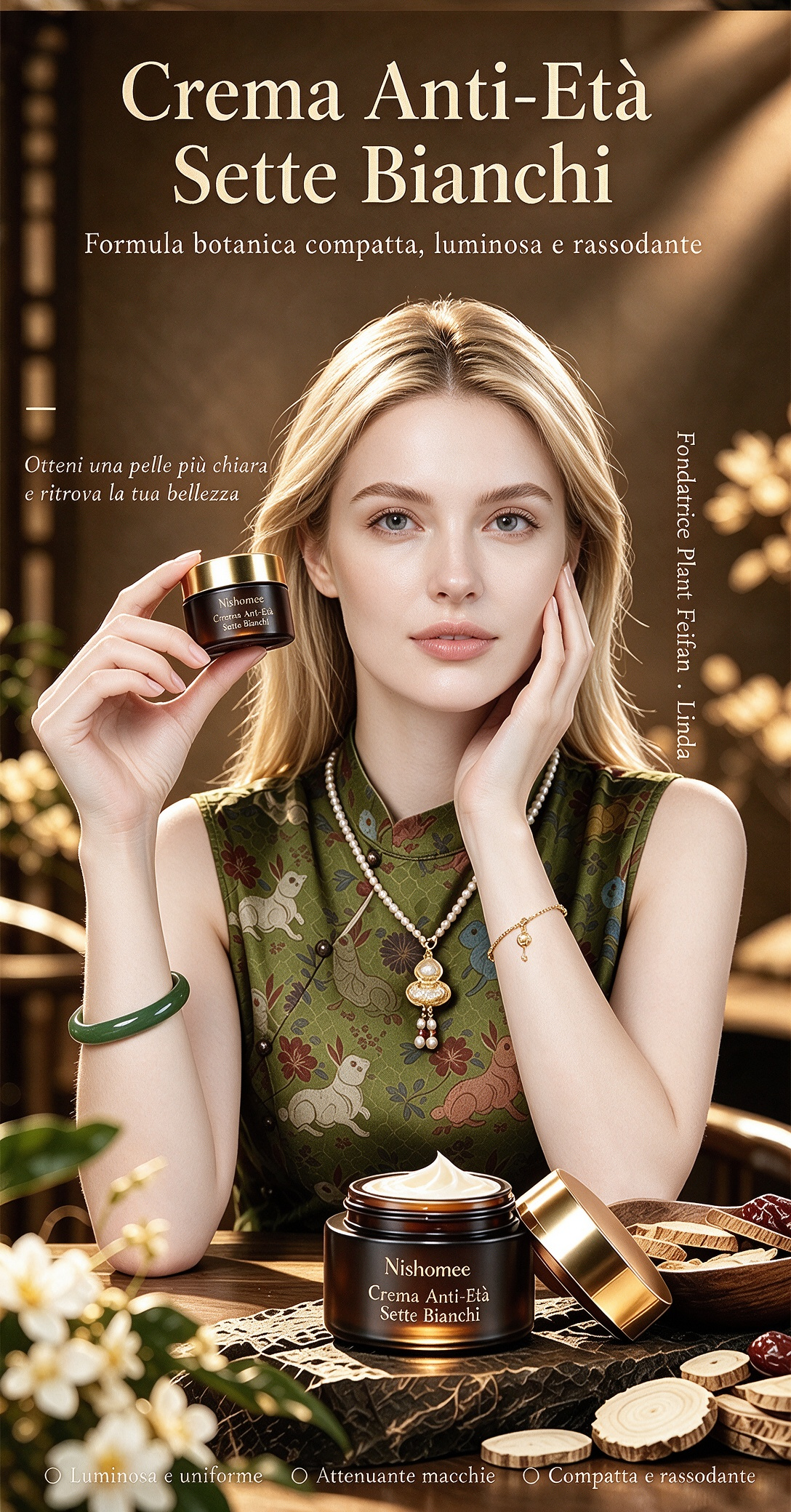 🥳2026 BESTSELLER✨OLTRE 50.000 PEZZI VENDUTI!🌿Crema illuminante multifunzionale con estratti botanici💧Idrata a lungo, uniforma l’incarnato spento, minimizza pori e imperfezioni. Texture leggera e traspirante, finish radioso🌟adatta a tutti i tipi di pelle🧴