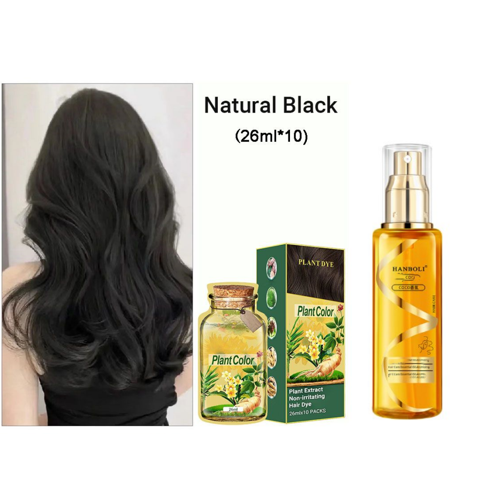 Tinta per Capelli Delicata a Base di Estratti Vegetali