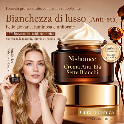 🥳2026 BESTSELLER✨OLTRE 50.000 PEZZI VENDUTI!🌿Crema illuminante multifunzionale con estratti botanici💧Idrata a lungo, uniforma l’incarnato spento, minimizza pori e imperfezioni. Texture leggera e traspirante, finish radioso🌟adatta a tutti i tipi di pelle🧴