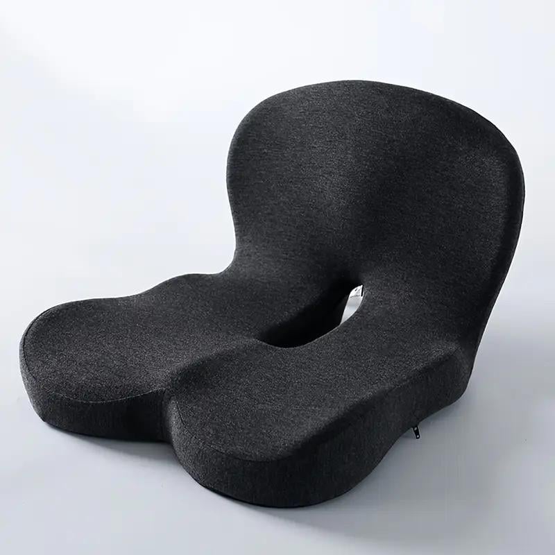 💎 50% DI SCONTO! 💎 Cuscino antiscivolo in schiuma memory – allevia i disturbi del nervo sciatico, rete traspirante e universalmente adatto per auto, ufficio e sedia a rotelle