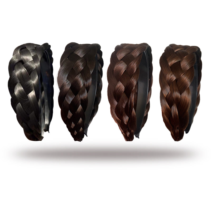 Fascia per capelli con parrucca