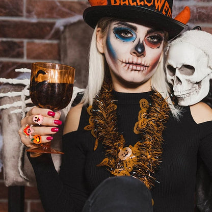 🎁 Anello Luminoso a LED per Halloween 😍 - Confezione da 50 pz