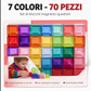 🏗️ Set di blocchi magnetici da costruzione per bambini👶✨