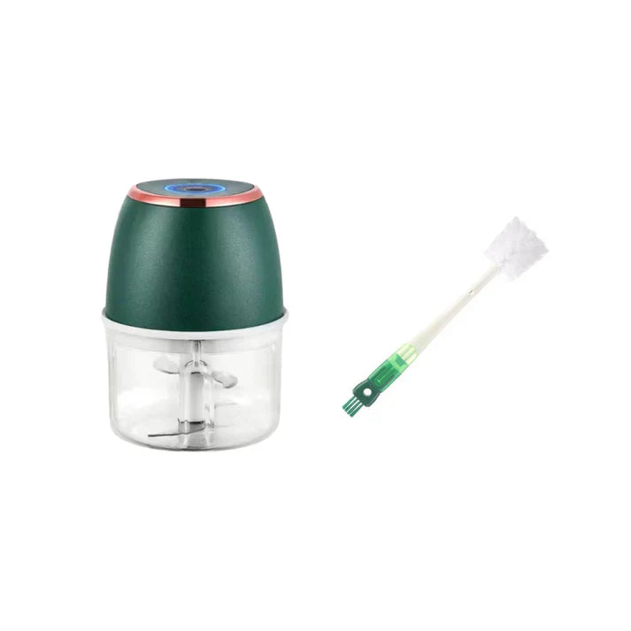 🥕 56% DI SCONTO! ⚡ Tritatutto Elettrico di Grande Capacità – 1000W, Lame in Acciaio Inossidabile & Pulsante Impulso per Controllo Totale 🥬