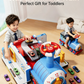 🚂 Treno Giocattolo per Bambini – Grande Locomotiva Trasformabile da Cavalcare, puoi spingerlo, tirarlo, sederti e cavalcarlo. Gioco sicuro per bambini piccoli, stimola la motricità e la creatività.
