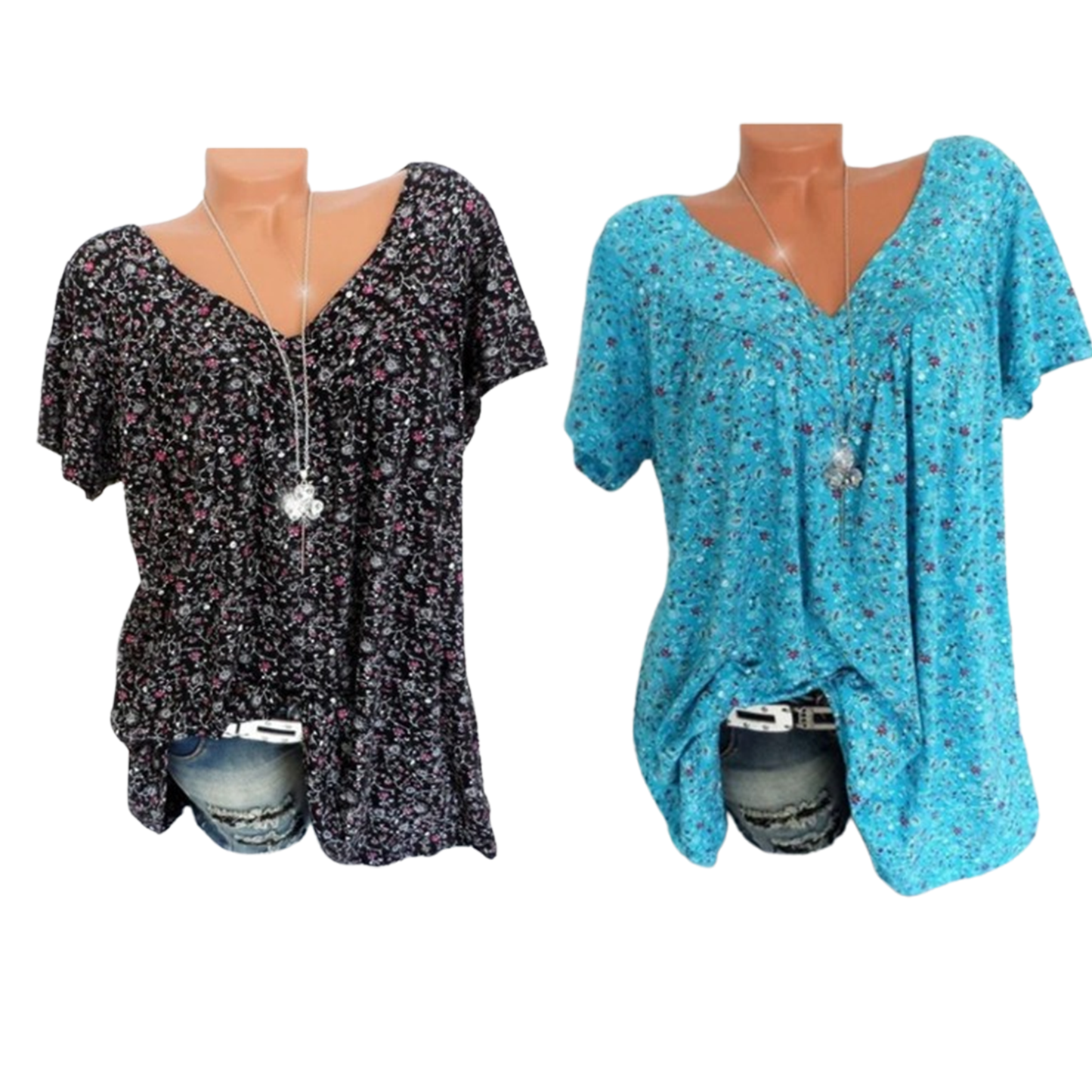 📢📢Sconto del 50%! ⏰T-shirt Estiva a Manica Corta con Stampa alla Moda