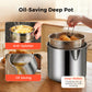 🔥ULTIMO GIORNO SALDI 63% OFF🎁Friggitrice Multifunzionale in Acciaio Inox 304