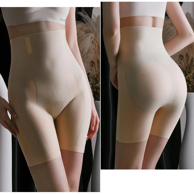 Pantaloncini a vita alta a metà coscia