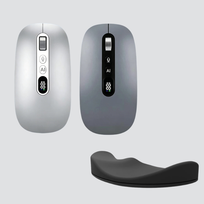 🖱️ 50% DI SCONTO ORA! 💬 Mouse Wireless AI con Controllo Vocale – Controllo vocale, wireless e alimentato da AI – Aumenta la produttività per lavoro e uso quotidiano ✨