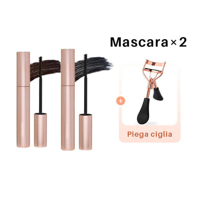 🎁Acquistane 1 e ricevi 1 in omaggio⏳[Impermeabile e a prova di sbavature] Mascara allungante e incurvante a lunga tenuta