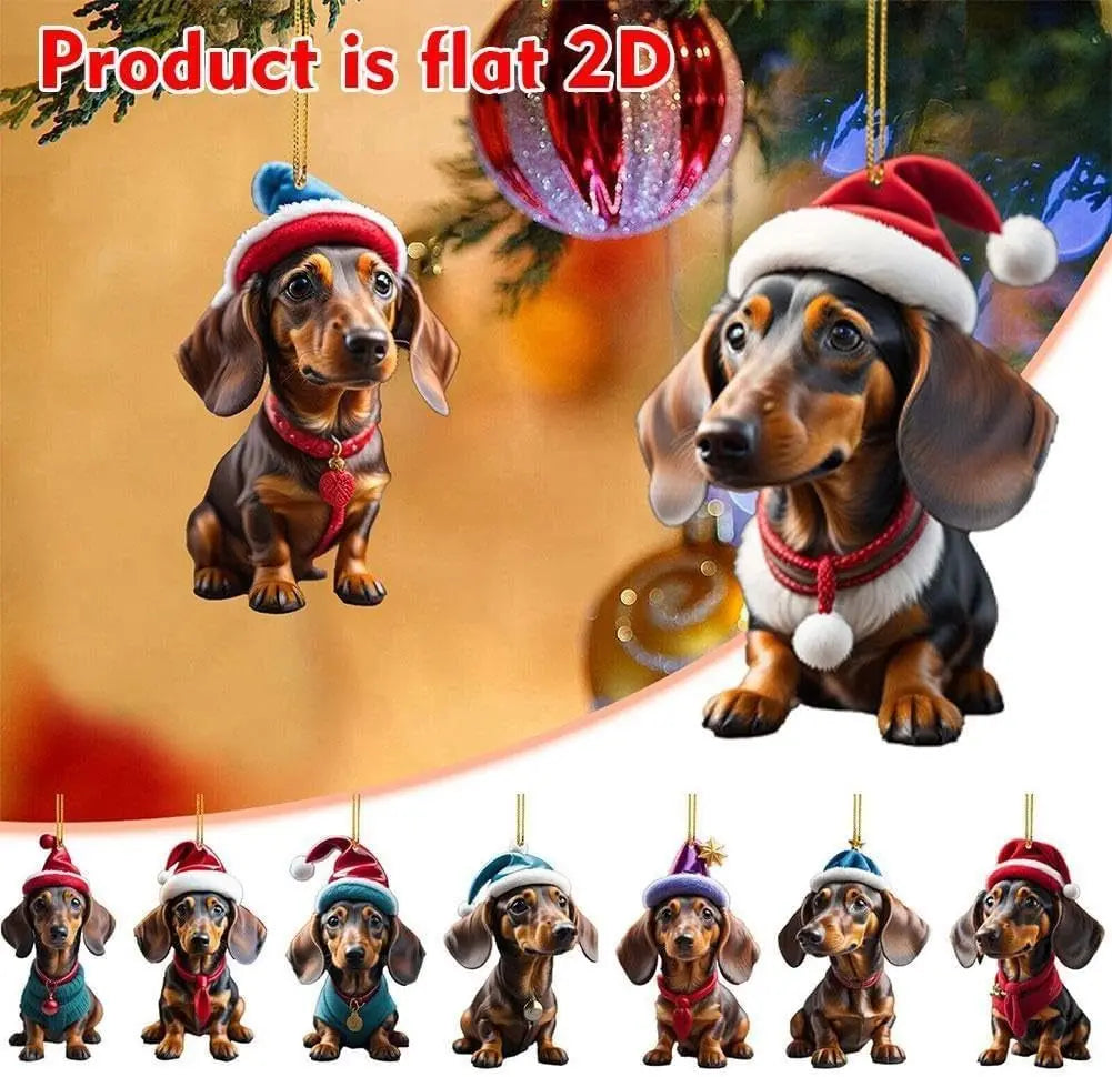 ⏳🔥OFFERTA A TEMPO LIMITATO 50% DI SCONTO! ⏰🎄 Ornamenti per Albero di Natale a Forma di Cucciolo 🐕🎁