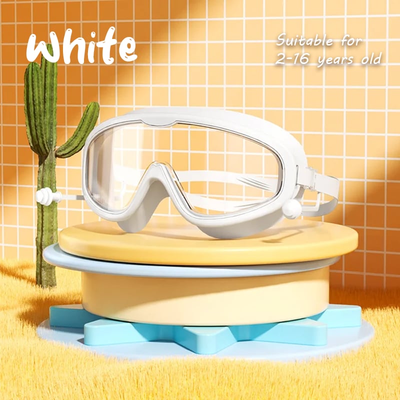🎉BUY 2 SAVE 20% 🔥HD children's large frame waterproof and anti-fog swimming goggles