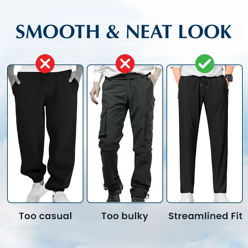 🔥Vendita calda 60% di sconto🔥Pantaloni casual unisex ultra elasticizzati e traspiranti