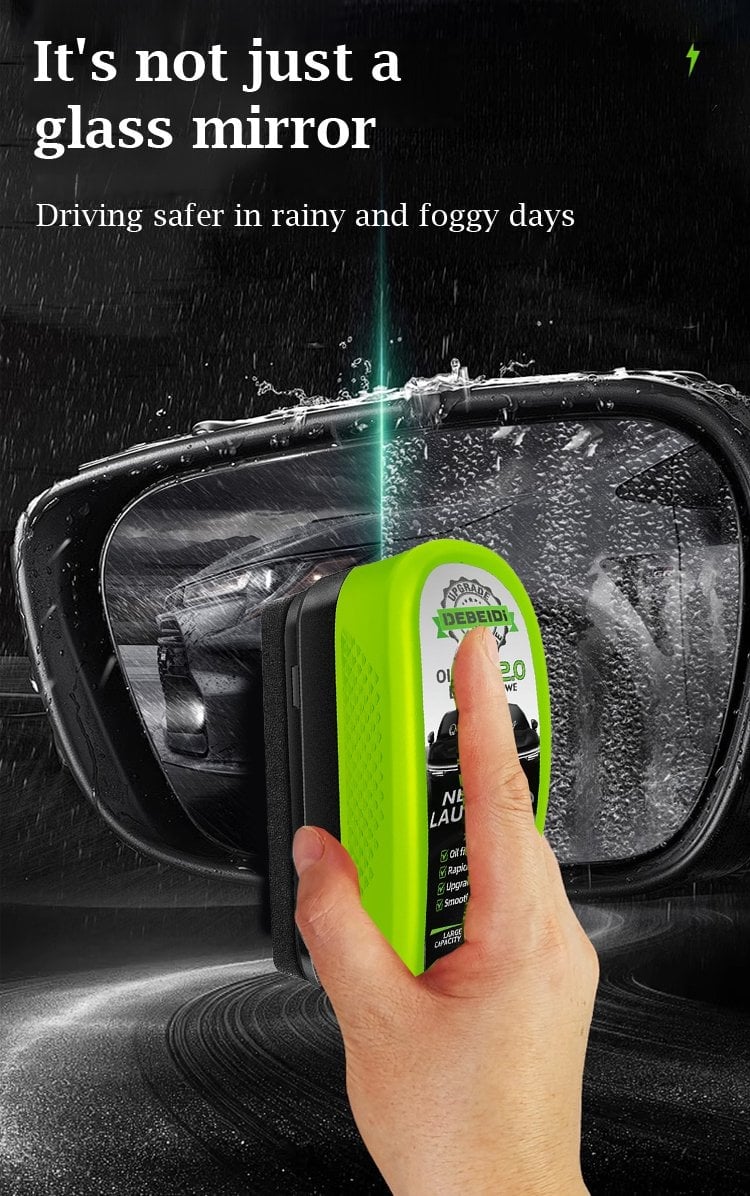 🚗 Rimuovi-pellicola oleosa. Vetro. Protezione 30 giorni. Sicuro. Spazzola inclusa. 50% DI SCONTO. ✨
