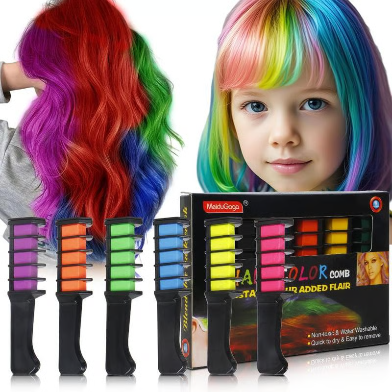Pettine di gesso per tinture temporanee per capelli