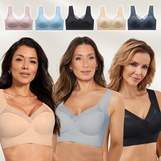 🔥 Compra 2 e prendi 1 gratis🔥Sexy Push Up Wireless Bras (la taglia è uguale a quella dei reggiseni normali)