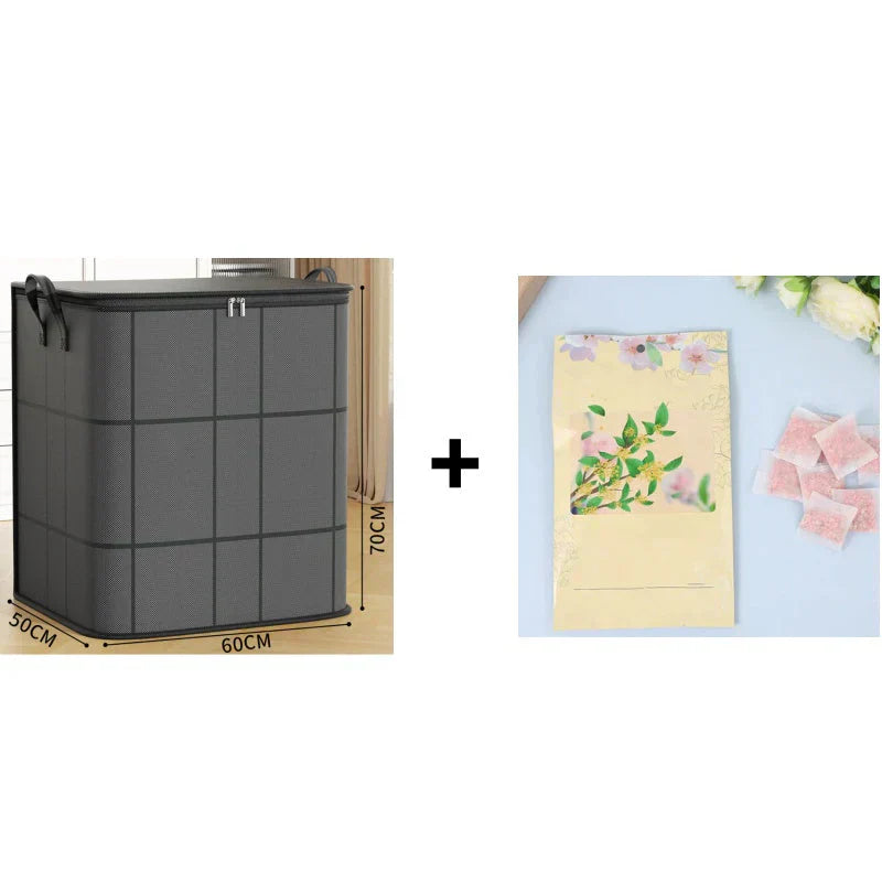Copripiumino antipolvere e organizer per biancheria da letto