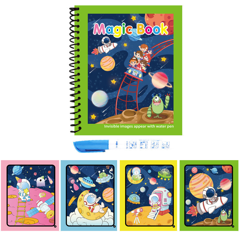 🌹ACQUISTA 1 PRENDI 1🔥Promozione estiva 🎁✨️Libro magico sull'acqua📚️🎨🧠
