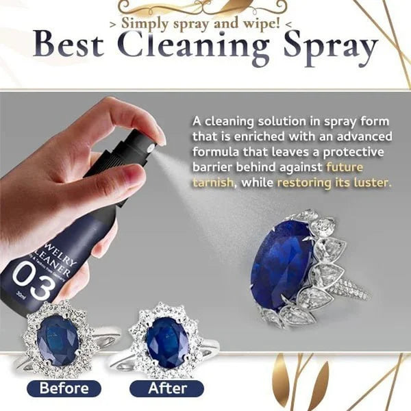 💍 Spray per la pulizia dei gioielli 💎 Ripristino della lucentezza